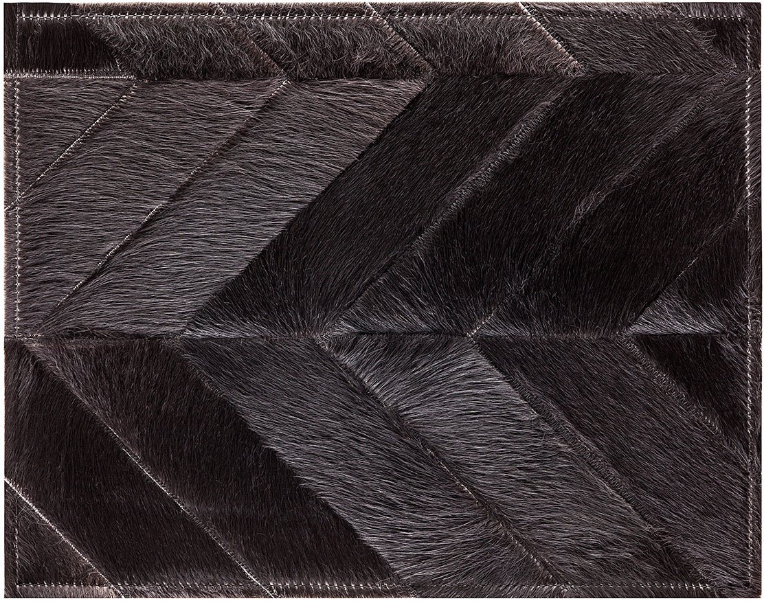 Crosby Cowhide Rug - Black - 5 x 8