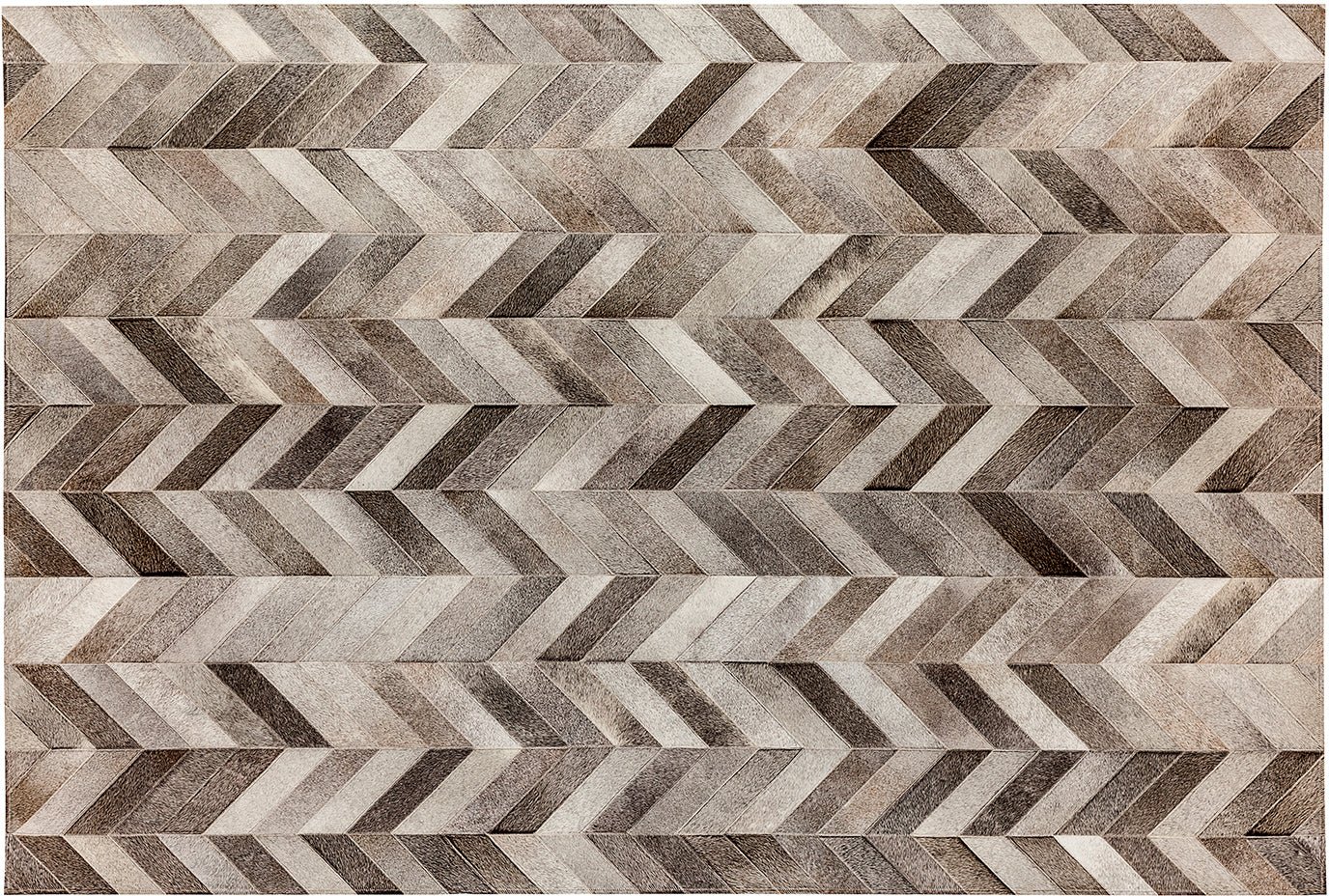 Crosby Cowhide Rug - Grey - 4 x 6