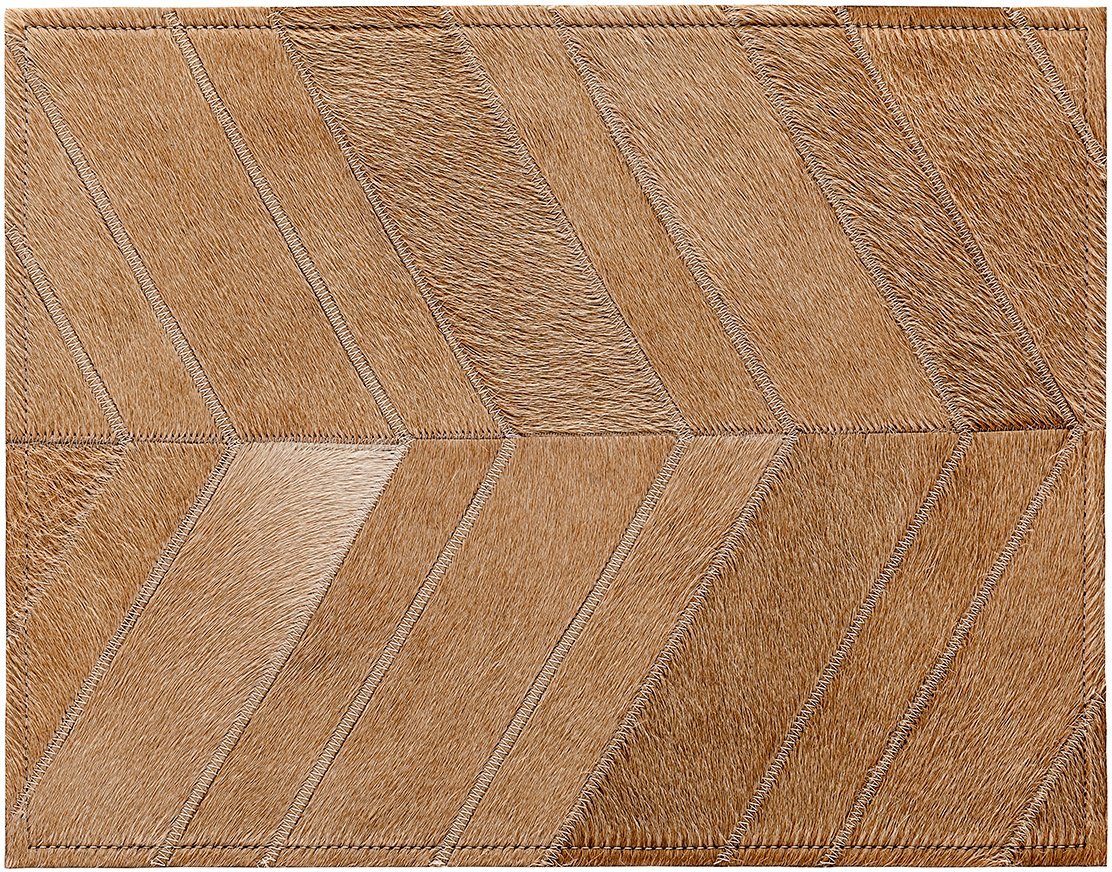 Etta Cowhide Rug - Beige - 8 x 10