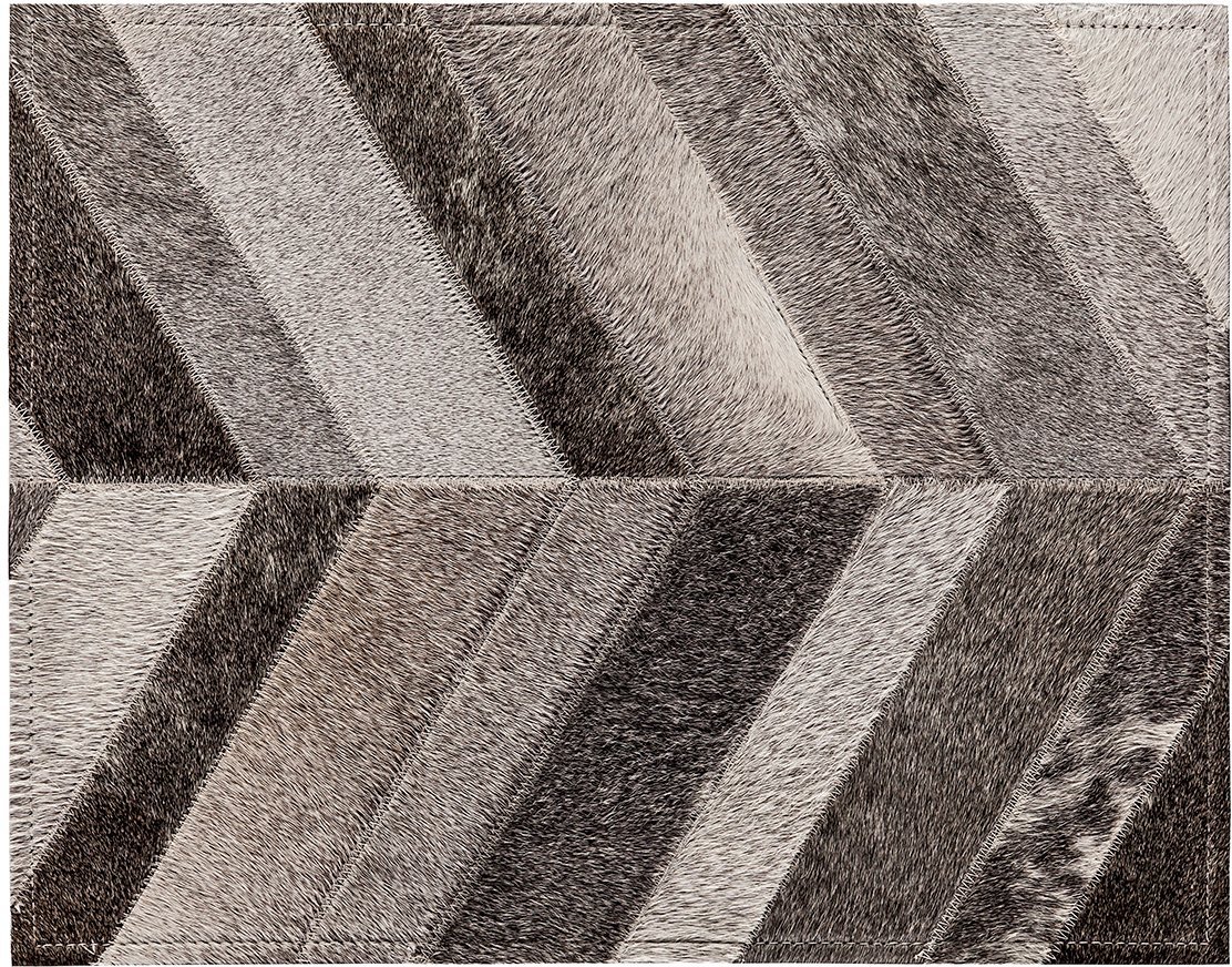 Etta Cowhide Rug - Grey - 9 x 12