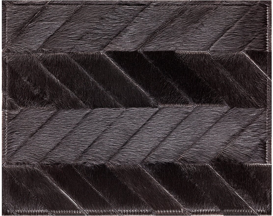 Franklin Cowhide Rug - Black - 5 x 8