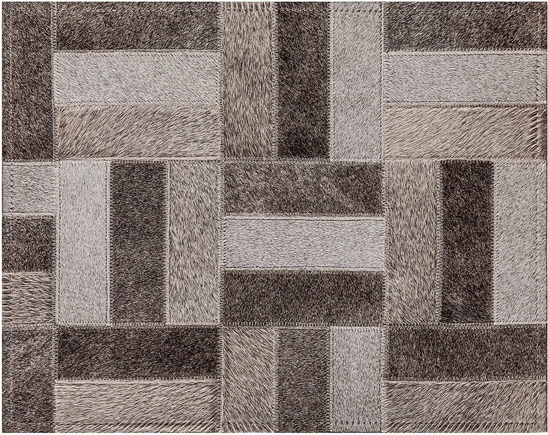 Holiday Cowhide Rug - Grey - 9 x 12