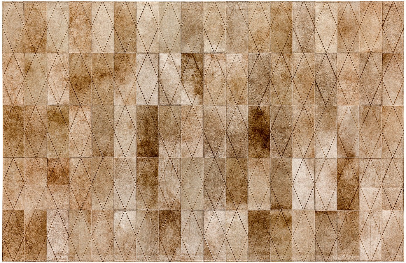 Norah Cowhide Rug - Champagne - 4 x 6