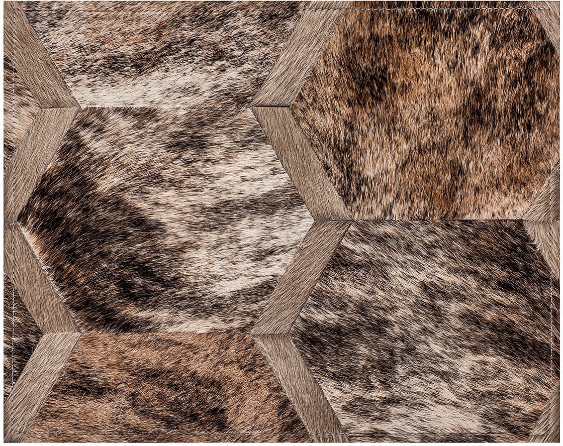 Sinatra Cowhide Rug - Light - 4 x 6