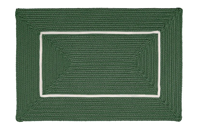 Accent Doormat - Green/White - 18inx30in