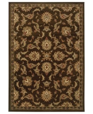 Closeout! Oriental Weavers Area Rug, Pember 1330N Meshed Brown 22in x 34in