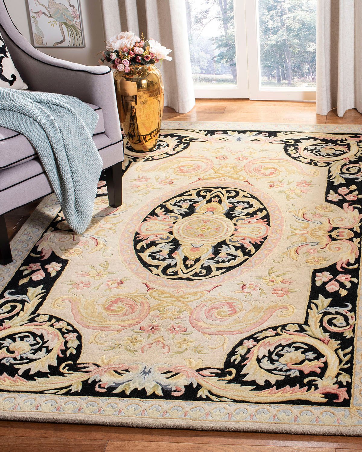 Mystical Garden Rug, 3' x 5'