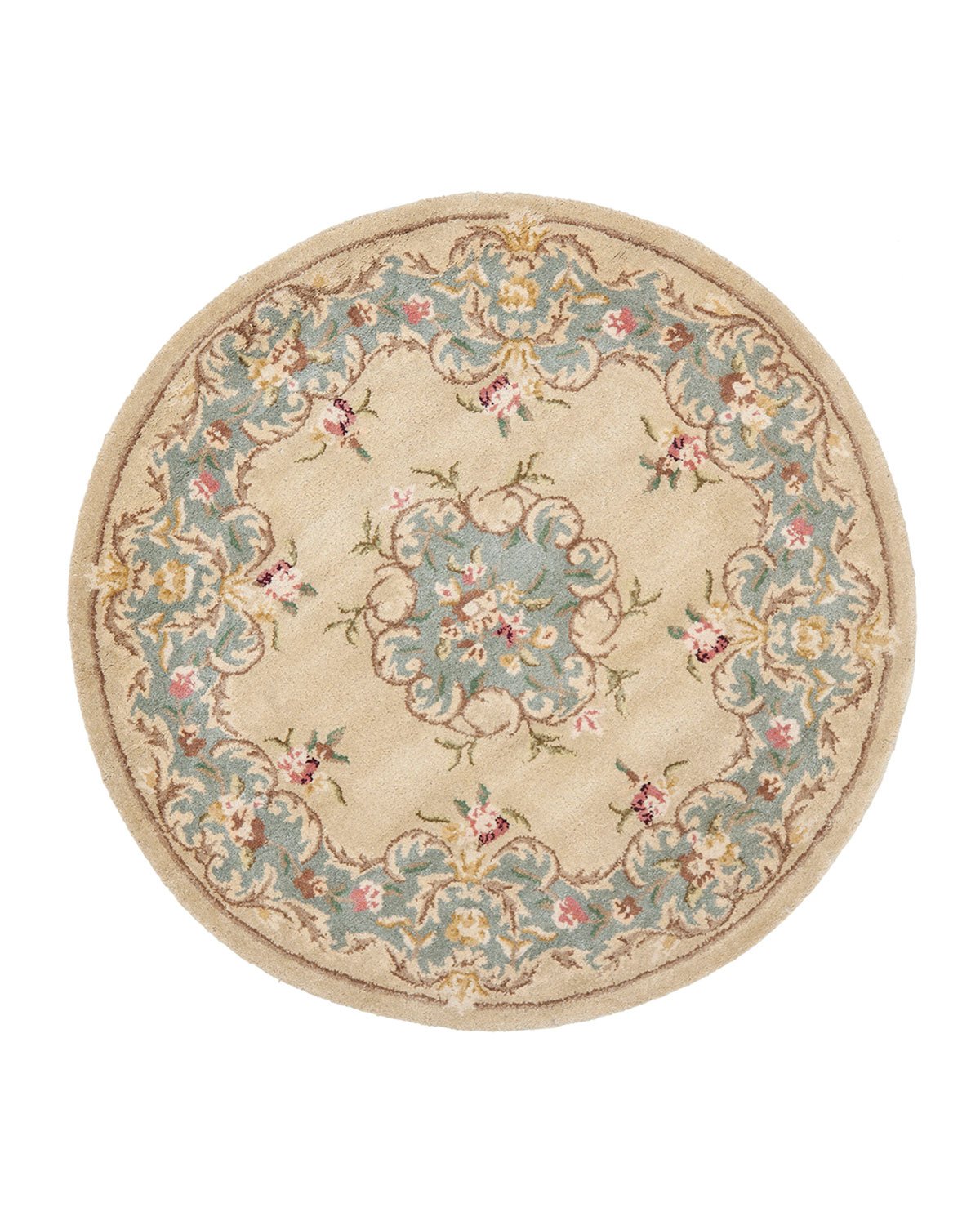 Elizabeth Aubusson Rug, 6' Round