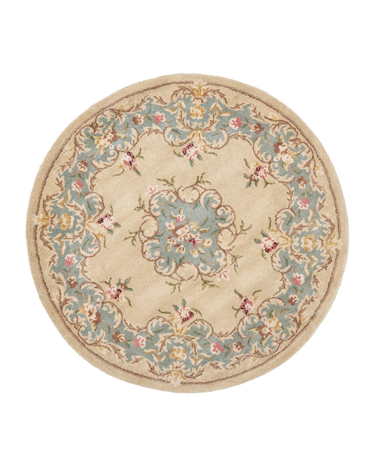 Elizabeth Aubusson Rug, 6' Round