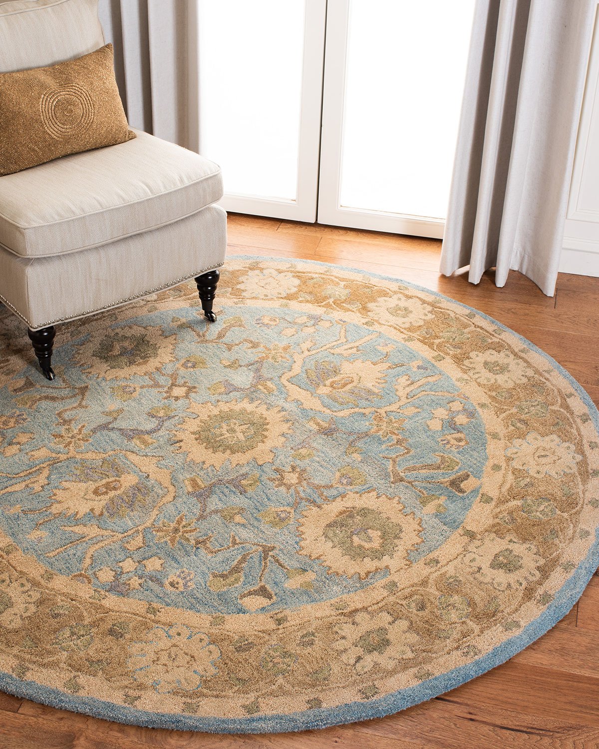 Cressida Hand Tufted Rug, 6' Round