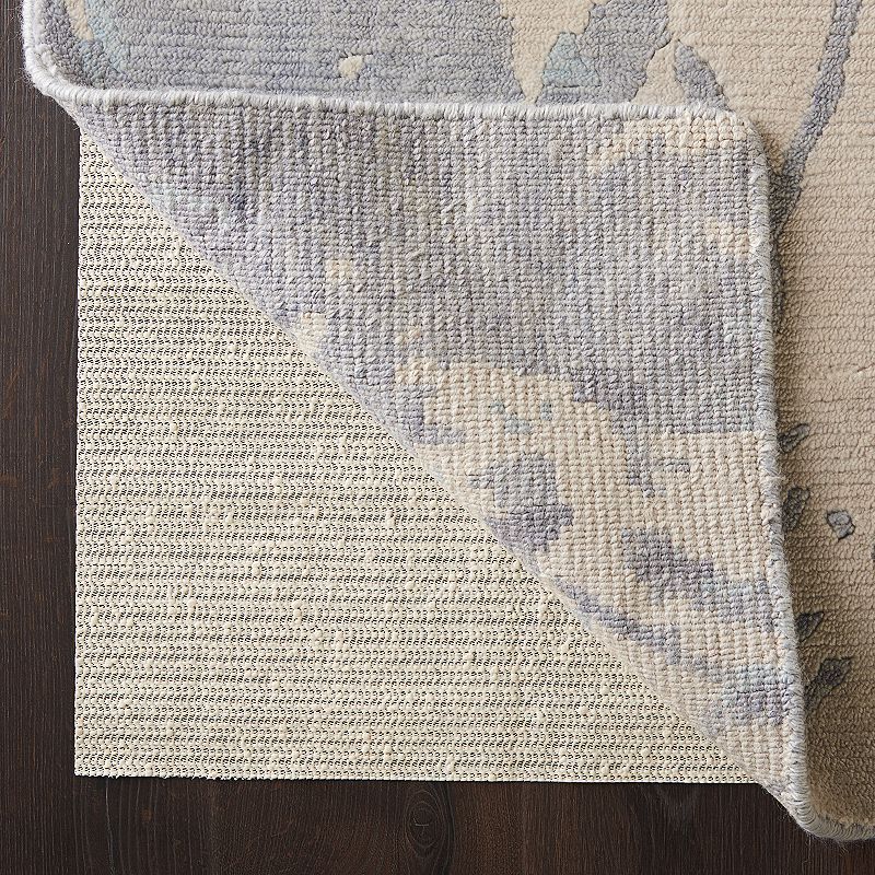 Nourison Shift-Loc Ivory Rug Pad, White, 3X5 Ft