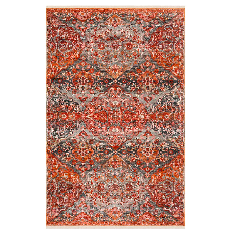 Safavieh Vintage Persian Reed Rug, Multicolor, 4X6 Ft