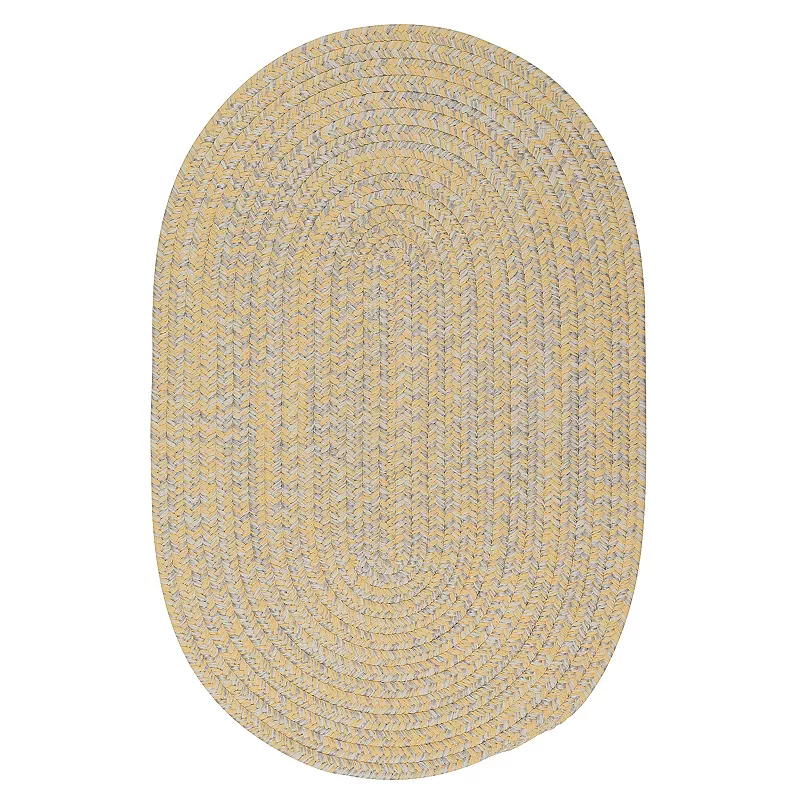 Colonial Mills Flibustier Bright Rug, Yellow, 7Ft Rnd