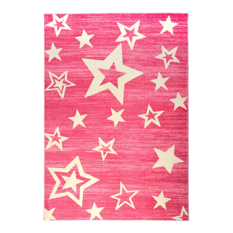 Home Dynamix Playground Area Rug, Pink, 1X3 Ft