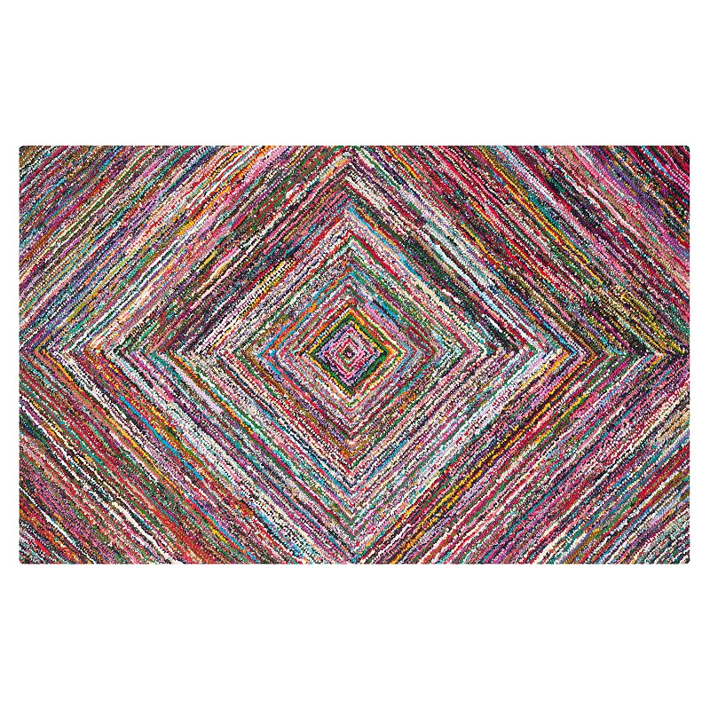 Safavieh Nantucket Beryl Geometric Rug, Multicolor, 6FT Sq