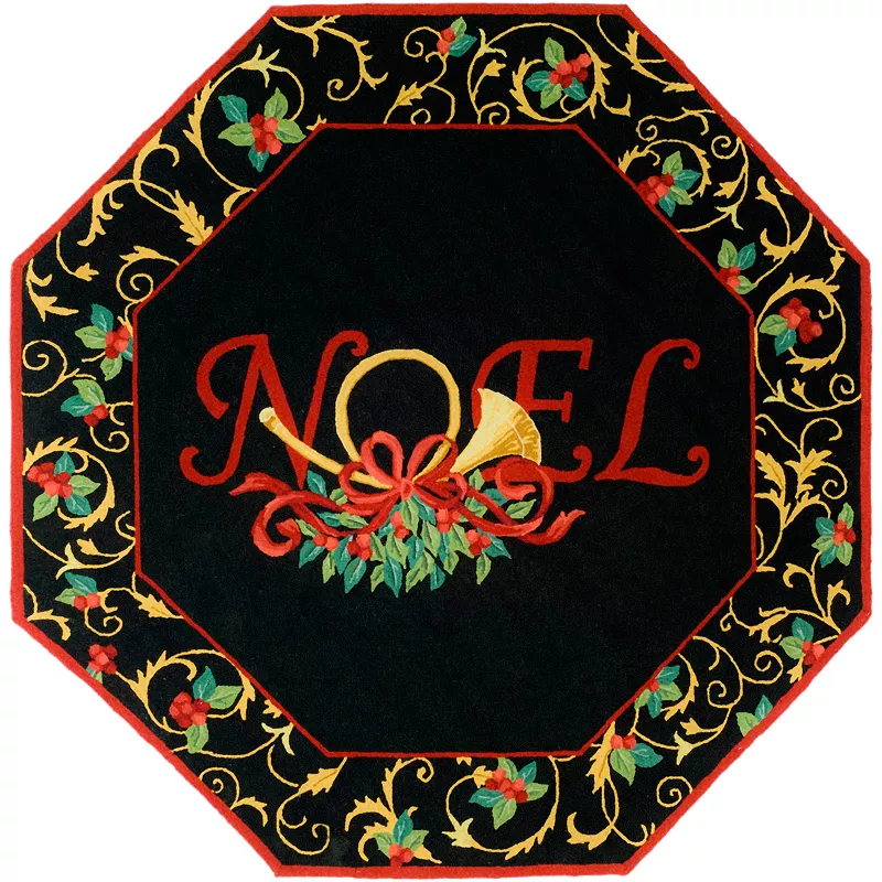 Safavieh Chelsea Noel Framed Wool Rug, Multicolor, 6FT OCT