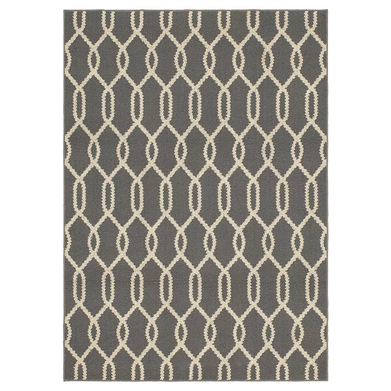 Mohawk Home New Haven Rug, Grey, 3X5 Ft