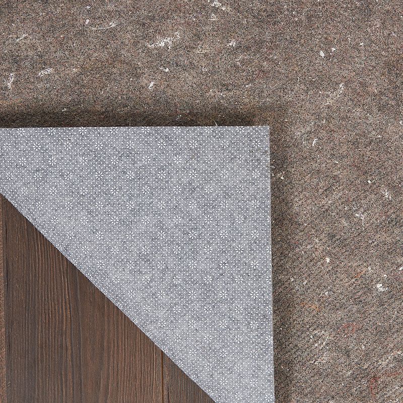 Nourison Rug-Loc Non-Slip Rug Pad, Grey, 2X7.5 Ft