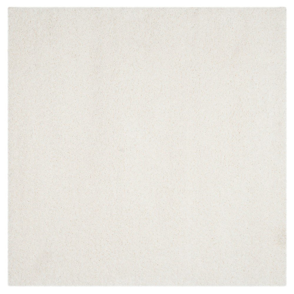 4'x4' Quincy Rug White - Safavieh