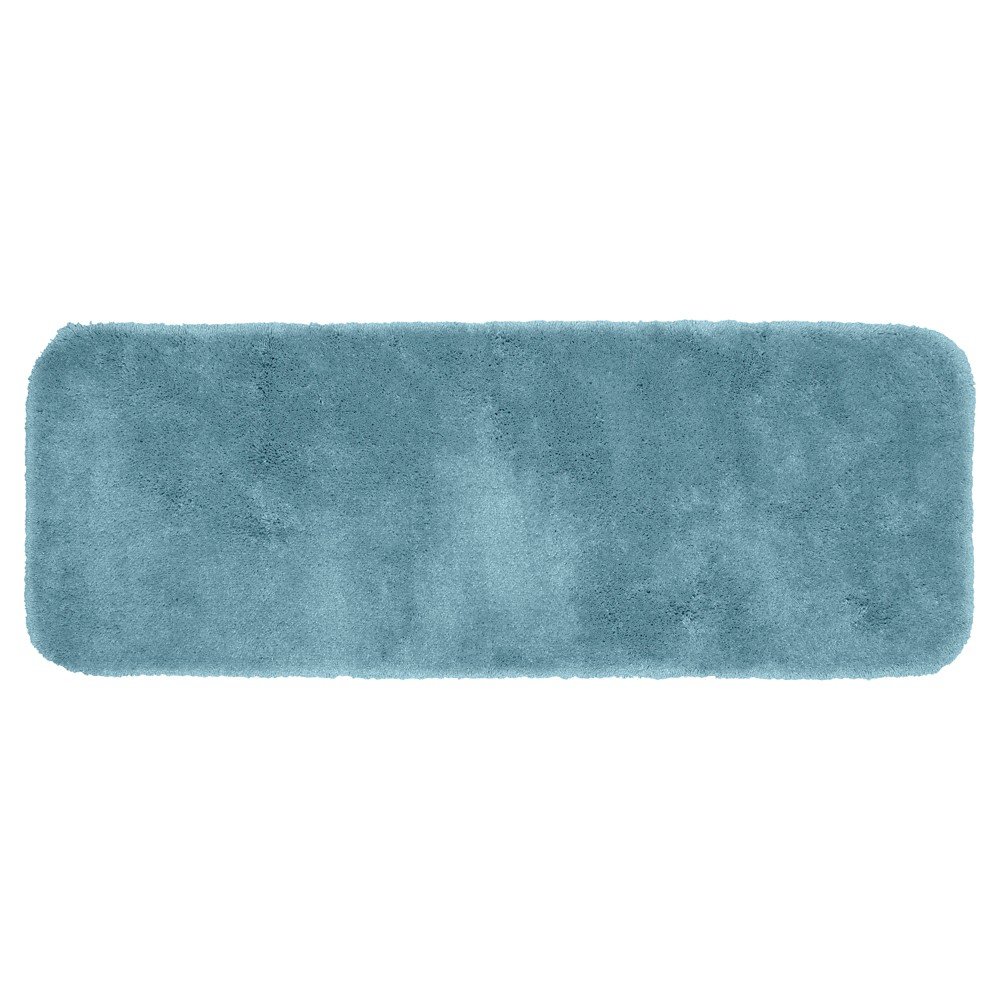22inx60in Finest Luxury Ultra Plush Washable Nylon Bath Runner Basin Blue - Garland