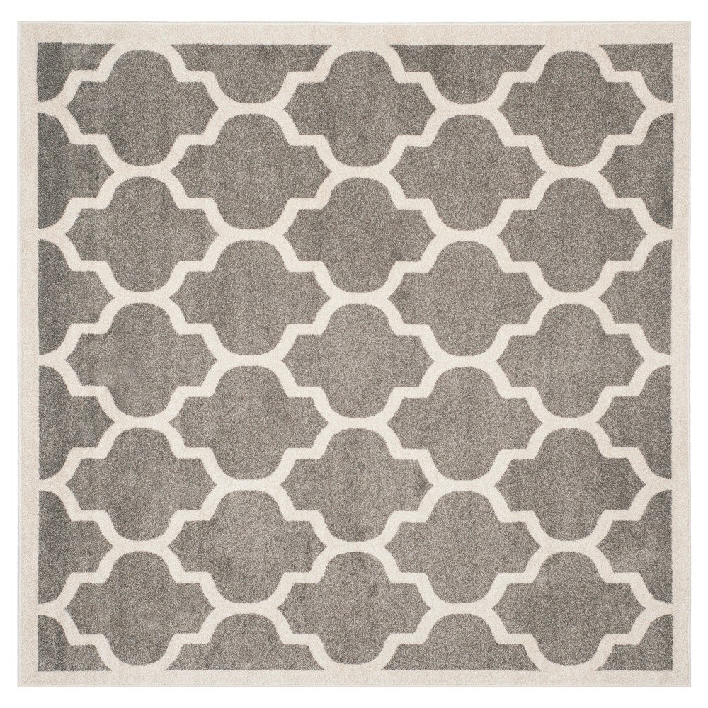 Clichy Area Rug - Dark Gray/Beige (9'x9') - Safavieh