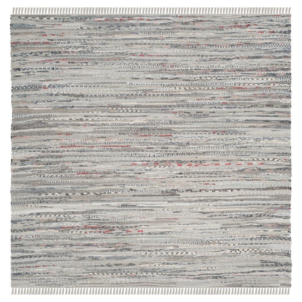 Huddersfield Area Rug - Gray / Multi (6' X 6' ) - Safavieh