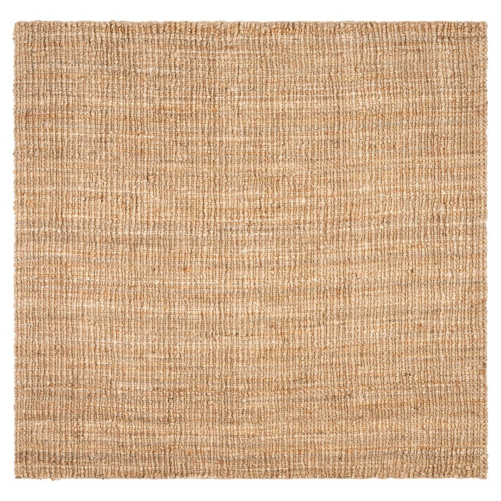  Solid Area Rug Natural