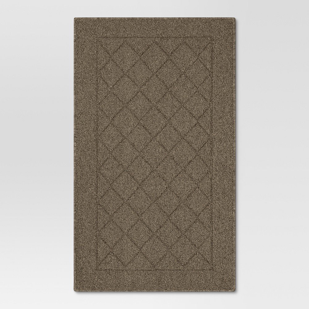  Diamond Clarkson Washable Tufted And Hooked Accent Rug Tan