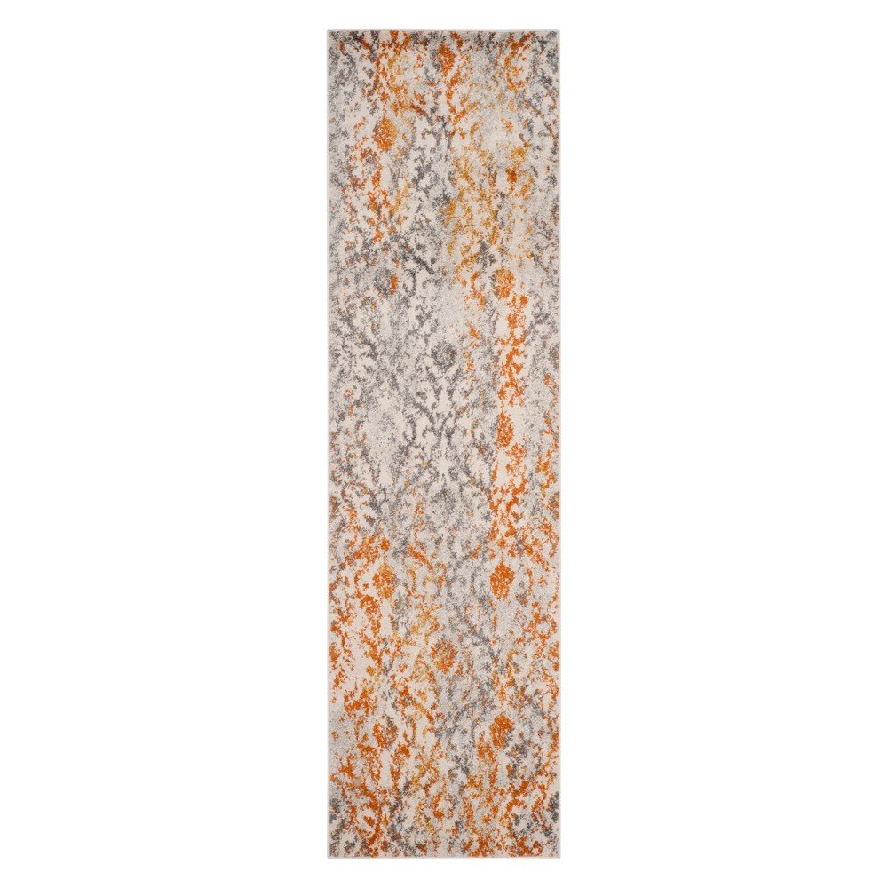  Shapes Loomed Runner Cream/Orange