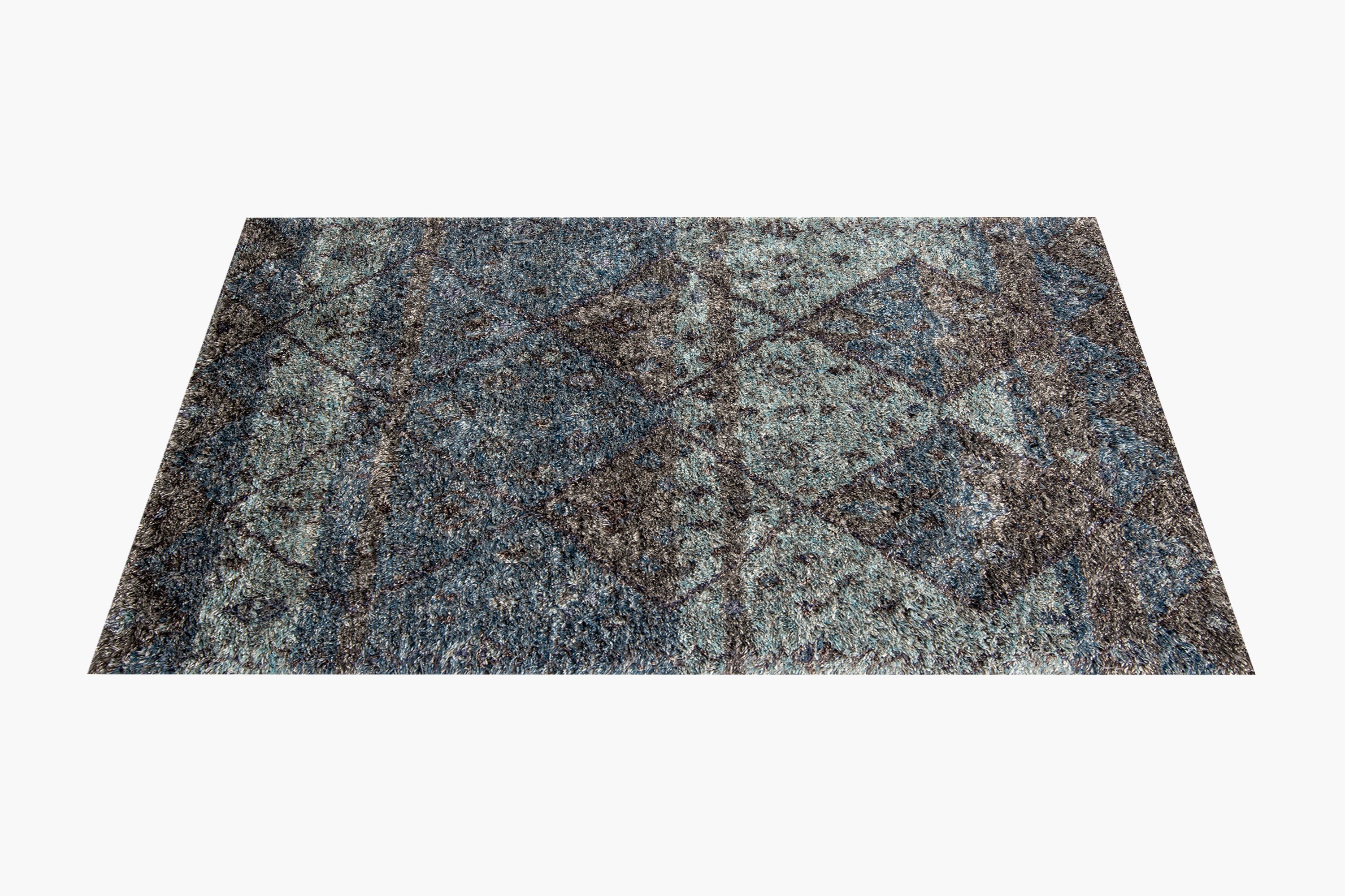 Multi Moroccan – Indigo (Indigo / 8' x 10')