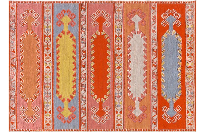 Jess Outdoor Rug - Coral - 2'x3'