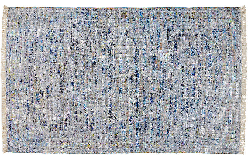 Richa Jute-Blend Rug - Blue - 2'x3'
