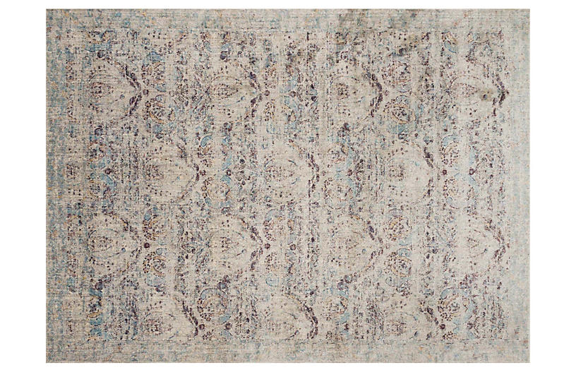 Marryn Rug - Silver/Plum - 12'x15'