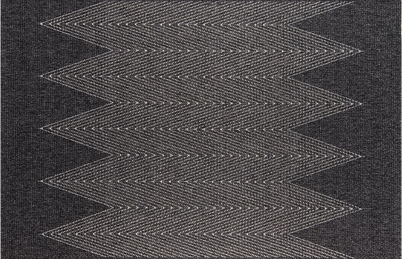 Euripu Outdoor Rug - Charcoal - 2'x3'